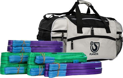 PLANETA Hebebandpaket, 9-teilig, in einer praktischen Sporttasche, 306558