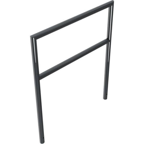 Stein HGS Anlehnbügel/Absperrbügel, 1000 mm, feuerverzinkt / beschichtet DB 703, 447.22b