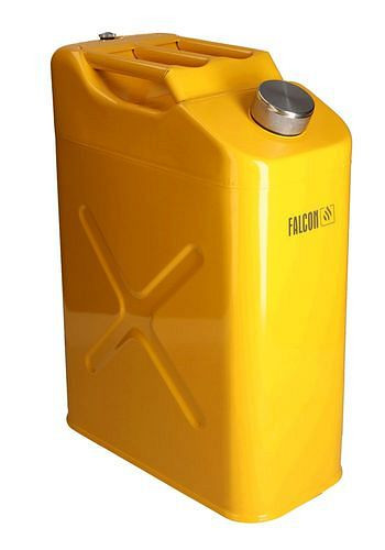 FALCON Sicherheitskanister aus Stahl, lackiert, mit Transportzulassung, EPDM-Dichtungen, 20 Liter, 309200