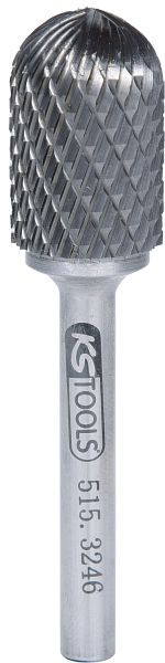 KS Tools HM Walzenrund-Frässtift Form C, 16mm, 515.3246