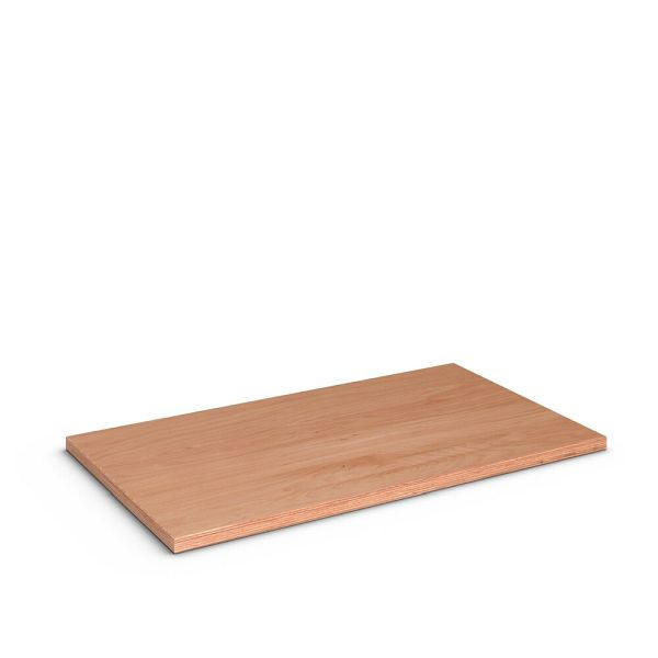 bott verso Multiplex-Arbeitsplatte, BxTxH: 1050 x 600 x 30 mm, 41201150.08