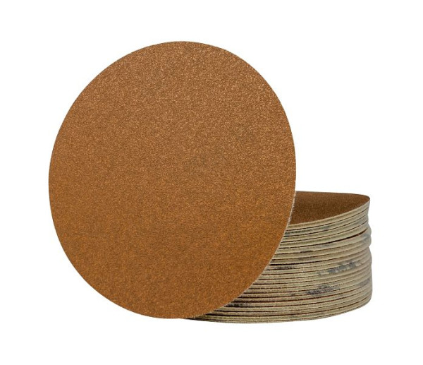 Pneutec Schleifscheibe mit Kletthaftung, Ø 150 mm, Körnung 120, VE: 10 Stück, 95 238