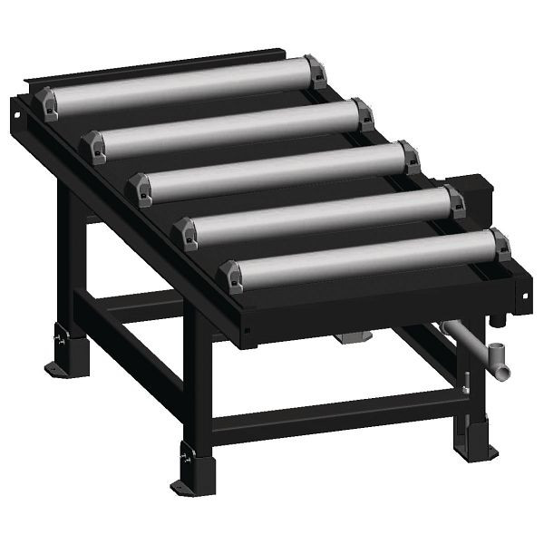Metallkraft Rollenbahn 2000 x 800 mm, 5 Rollen, 3649501