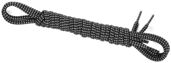 Lupriflex Nomex-Schnürsenkel, schwarz/rot, 90 cm, 13-4034-90