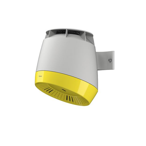 KWC Hauben-Haartrockner, Trockenmulde Weiß, F5, Kunststoff, IR, 280x331x307 mm, Hellgrau/Gelb, 230 VAC, 2030052327