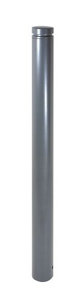 Schake Absperrstilpfosten Typ 464B -ortsfest- zum Einbetonieren, Ø 60mm, mit Zierkappe, beschichtet DB 703, 464B