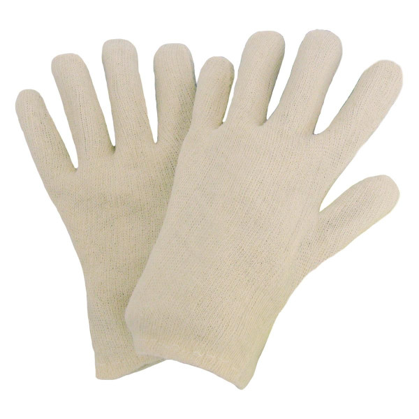 NITRAS Baumwoll-Trikot-Handschuhe, naturfarben, Größe: 8, VE: 600 Paar, 5203-8