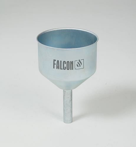 FALCON StahLiterichter, verzinkt, Stutzen 23 mm, Einfüllöffnung Ø 138 mm, 187-536