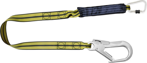 Kratos ATEX Antistatische Gurtband Verbindungsmittel mit Falldämpfer Freeblast, FA3030620