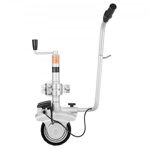 VEVOR Elektrische Rangierhilfe, 2,5 T Anhängelast, 380W 12V Stützrad, 7 m/min, einstellbare Höhe, Gummireifen, YXZLKDDQYCYSGK0PL001V9