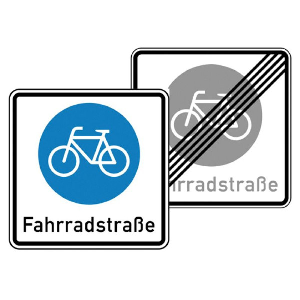 Stein HGS Fahrradstraße Nr. 244.1-40, RA2/Flachform 3mm, 244.1-40-323