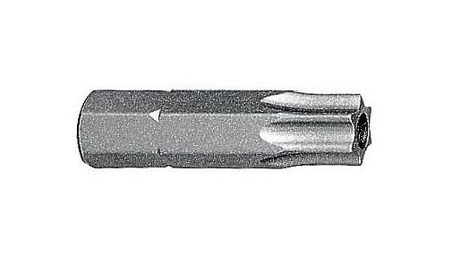 Kraftwerk 1/4" Bit für TX-Schrauben 25 mm T20 mit Bohrung, VE: 5 Stück, 2753-5