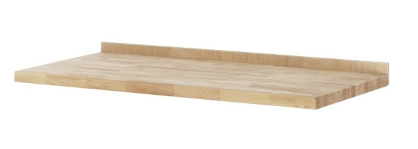 RAU Bordleiste Buchensperrholz, 2500(2x1250)x100x15mm, für Arbeitsplatte in Stärke 40 oder 50 mm, 09-BB2500