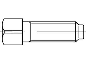 Vierkantschrauben DIN 479 8.8 M 8 x 20 VE=S (100 Stück)