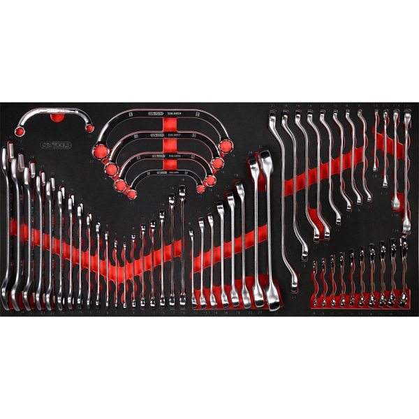 KS Tools PERFORMANCEplus Werkzeugsatz 54-teilig Schraubenschlüssel, 813.0054