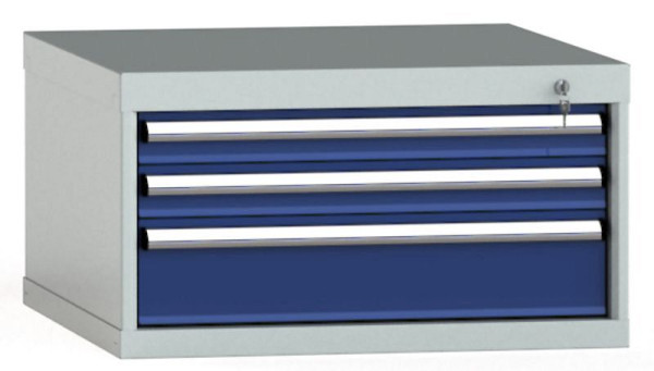 KLW Schubladenschrank 400 x 725 x 750 mm H x B x T, Einbaumaß: 300 mm, Einteilung: 36x36 Einheiten, EA / 100 kg, SGB0400-03EP-001
