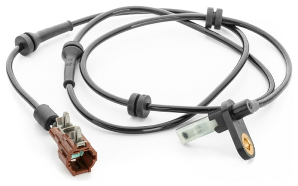 HELLA Sensor, Raddrehzahl, 2-polig, Hinterachse, Kabel: 1335mm, mit Halter, 6PU 230 040-671