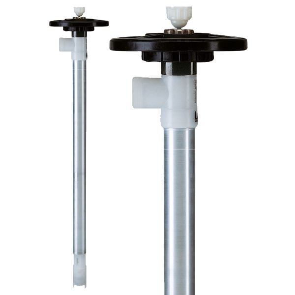 LUTZ Pumpwerk, aus Aluminium, 1200 mm, mit Welle (Edelstahl) und Laufrad, 309550