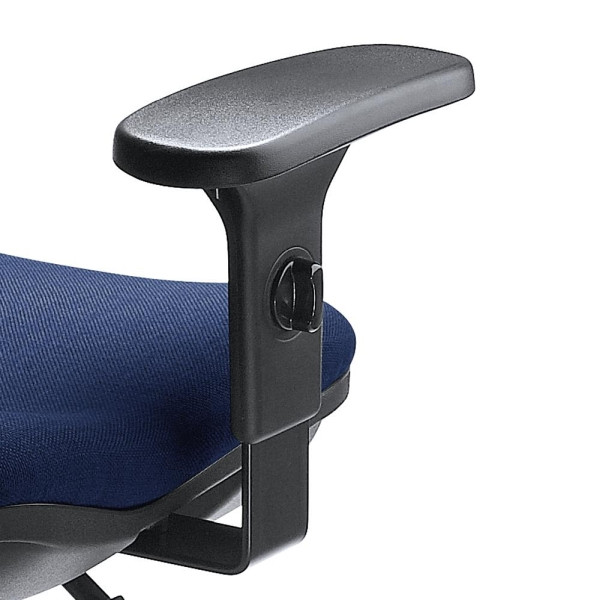 Deskin Höhenverstellbare Armlehnen D1, passend zu Comfort, Base Art, Net, und NetPoint, Polyamid schwarz, 254615