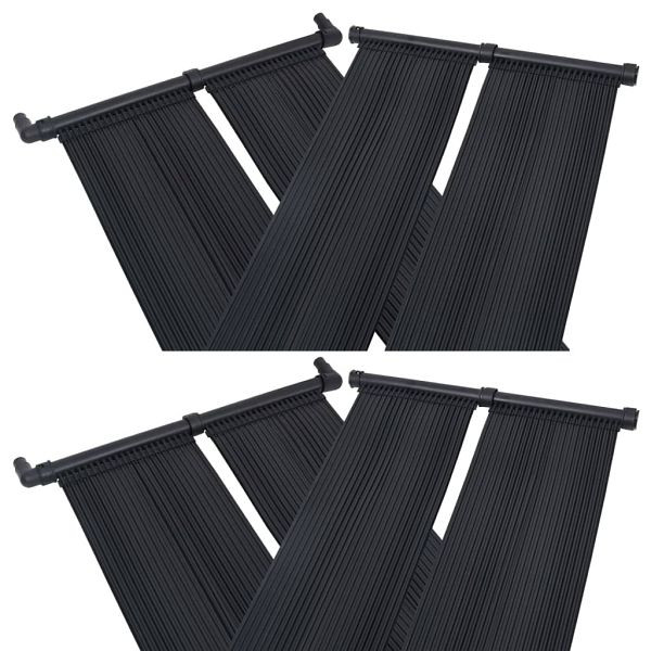 vidaXL Solar-Panel Poolheizung 4 Stück 80x310 cm, 3079662