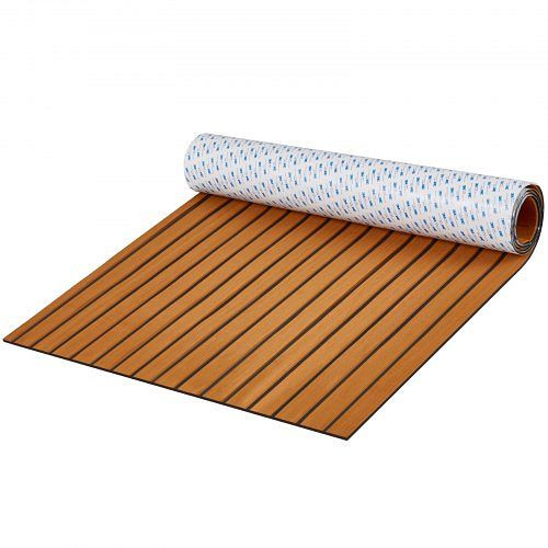 VEVOR Bootsboden, 2400 x 900 x 6 mm, rutschfester, selbstklebender Bodenbelag, 21600 cm² großer Meeresteppich, CBZZFHPMDDZSW620PV0