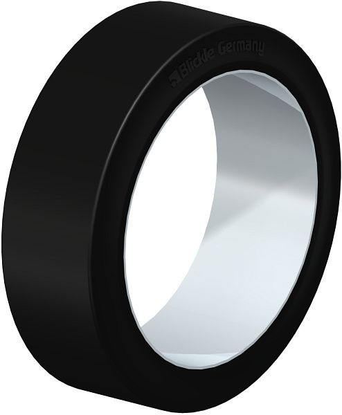 Blickle BEV 405x130/305-ZST Bandage / Reifen aus Elastik-Vollgummi, Schwarz, 276766