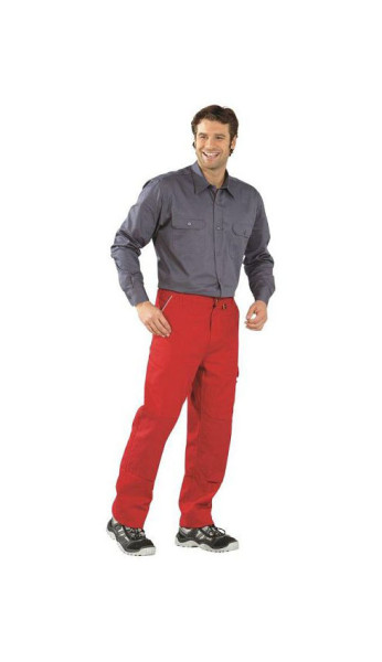 Planam Hemden Köperhemd 1/1 Arm, grau, Größe 41/42, 0406041