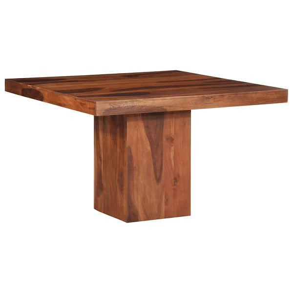 vidaXL Esstisch 120x120x77 cm Massivholz Akazie, 4102379