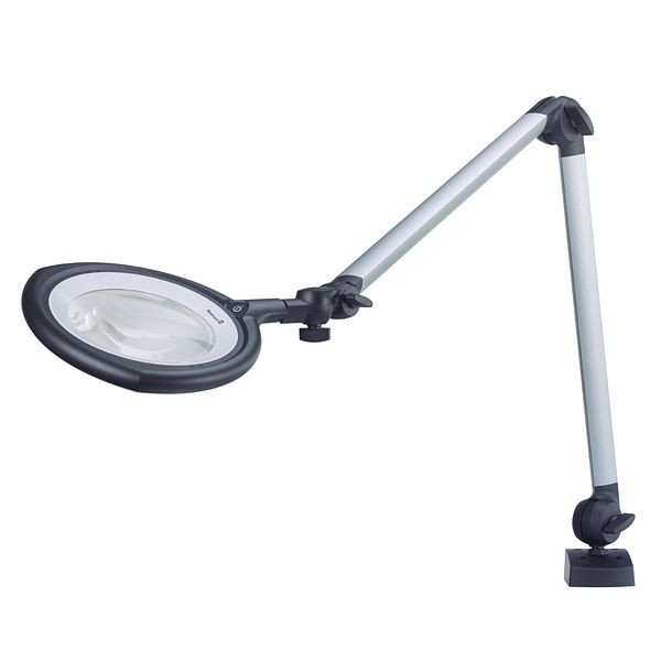 Waldmann Lupenleuchte TEVISIO TVD 750/940/DM/3,5DPT/CEE/BS/NEMA, entspiegelte Glaslinse, langes Gestänge, 113714000-00800677