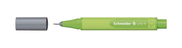 Schneider Fineliner Link-It grau, 191212, 4004675107381