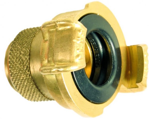 GEKA plus-Schlauchstück "Z", 1/2" MS mit Schlauchfassung 2-teilig, VE: 10 Stück, 27.0101