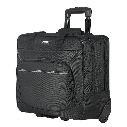 VEVOR Laptop Notebook Trolley Aktenkoffer Notebooktasche Laptoptasche 39,6 cm (15,6 Zoll), LGSTDNB156INBPC3WV0