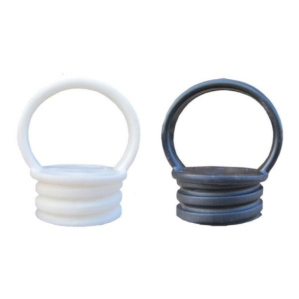 Stein HGS Schrauböse für Absperrpfosten -Elasto-, Ø 80 mm, weiß oder schwarz, schwarz, 15833