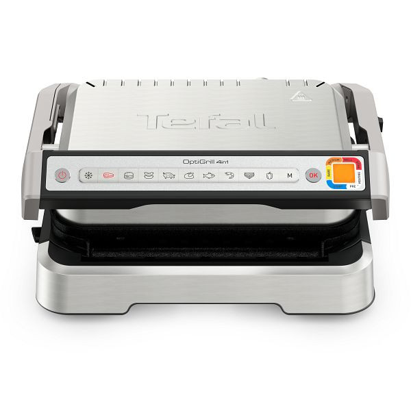 Tefal Kontaktgrill "OptiGrill 4-in-1" GC 774 D, silber, GC774D
