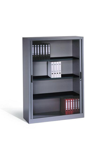 C+P Rollladenschrank Omnispace, H1660xB1200xT420mm, Farbe: Weißaluminium, Griffmulde, 4 OH, 3213-00 S10050