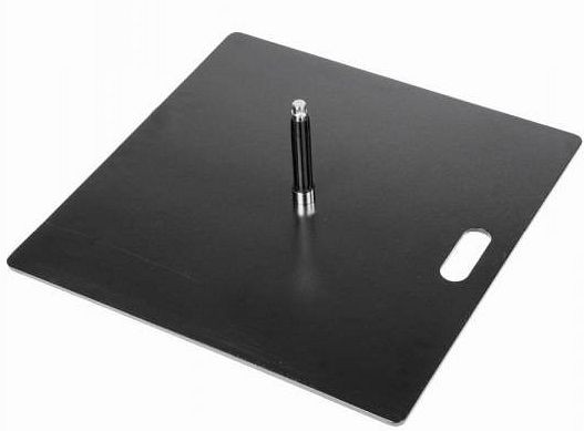 Showdown Displays Beachflag Stahlplatte 12kg, schwarz, BF-ST12