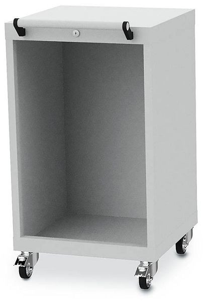 Bedrunka+Hirth Schubladenschrank Gehäuse, R 18-16, Maße in mm (BxTxH): 530 x 500 x 1030, 4 x Lenkrolle, davon 2 x mit Feststeller, Ø 80, 01.049M80