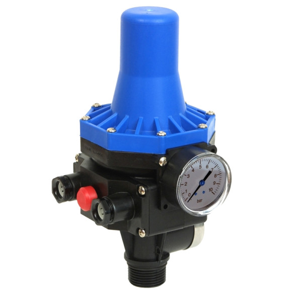 HyFlow Controlpump FM15 (KIT 02-3) 1,5kW verkabelt (blau) Elektronischer Druckschalter, S32045