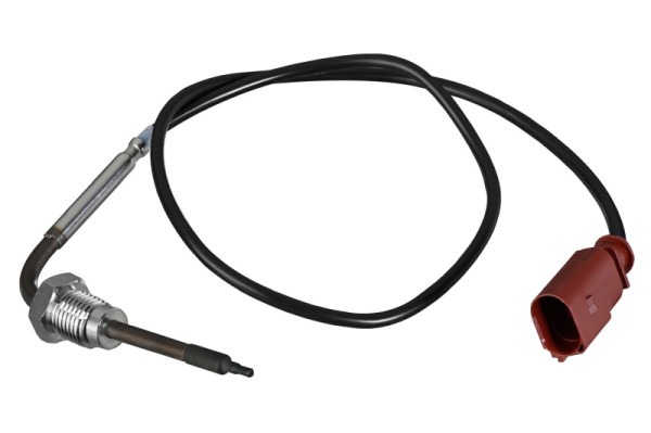 HELLA Sensor, Abgastemperatur, 2-polig, geschraubt, Kabel: 540mm, 6PT 010 376-601