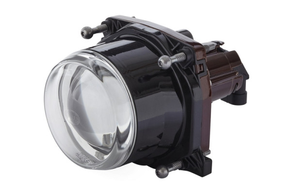 HELLA DE/Halogen-Hauptscheinwerfer, 90mm Performance, 24V, rund, Einbau, ECE/E1 2486, gehärtete Streuscheibe, links/rechts, 1BL 009 999-041