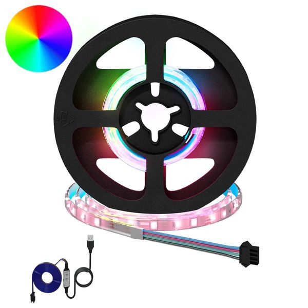 vidaXL LED Streifen 12-teilig Schwarz und Transparent 250 mm, 3429113