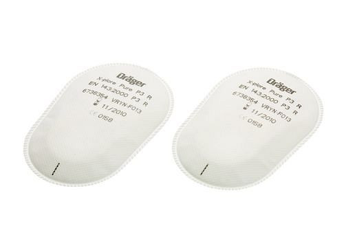Dräger Partikelfilter Pure P3, für X-plore-Halbmasken Serie 3000, VE: 10 Paar, 180090