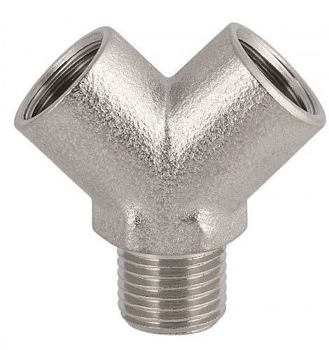 Airpress Y-Stück 1/4" Außen- und 2x Innengewinde in Blister, 4337611