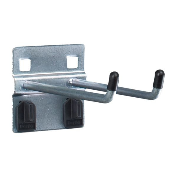 bott perfo Doppelhaken Länge 100 mit perfo Doppelaufnahme D 6 mm BxTxH: 60x100x60 mm, verzinkt, VE: 5 Stück, 14002064