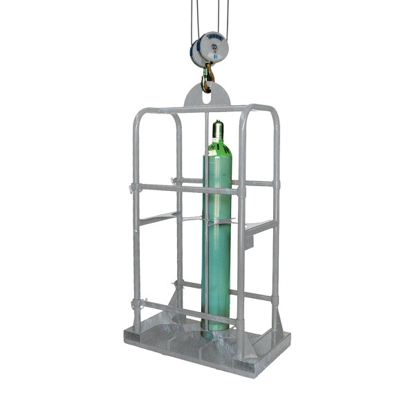 Eichinger Industrie Gasflaschenkorb, 6 Flaschen ø 250 mm, feuerverzinkt, 13280200002000