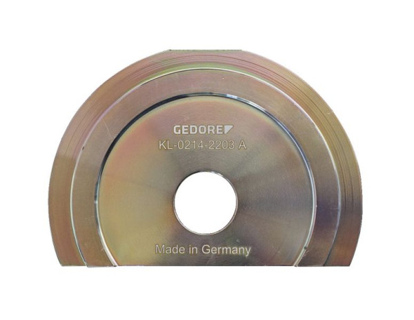 GEDORE KL-0214-2203 A Positionsplatte, 3267660, 4046459170839