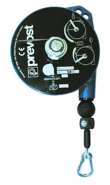 Prevost Federzüge, Serie B : Traglast 2 kg - 8 kg, Mindest-Belastung= 6 kg, Max. Belastung= 8 kg, BAL 6080B