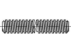 Gewindestangen DIN 975 A 4 TR 20 x 4 VE=S