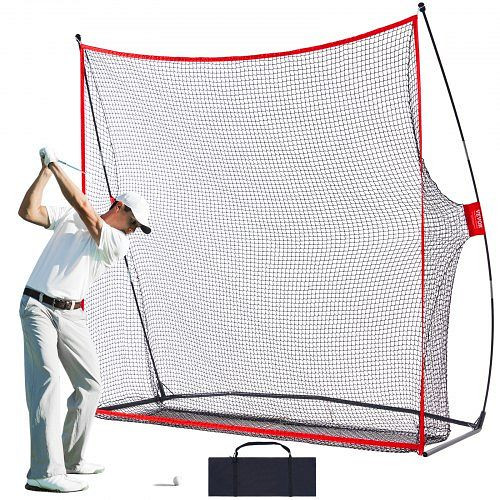 VEVOR Golf-Übungsnetz, 2,3 x 2,1 m groß, persönliche Driving Range für den Innen- oder Außenbereich, tragbar für zu Hause, ZJK7X7YCDW00YACUZV0
