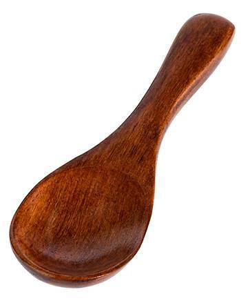 APS Löffel, Holzöffel, Holz (Nanmu), Länge 10 cm, Löffelmaß 3,5 x 3 cm, 87027